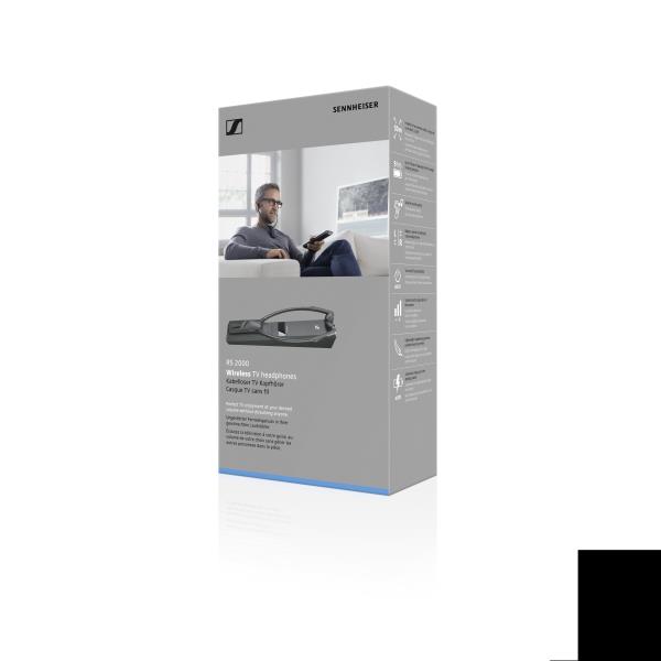 Cuffia Wireless Sennheiser RS2000 per TV Grigia Ricaricabile - immagine 4