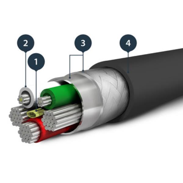 Cavo USB a Lightning Startech Angolare 1m Mfi per iPhone iPad - immagine 4