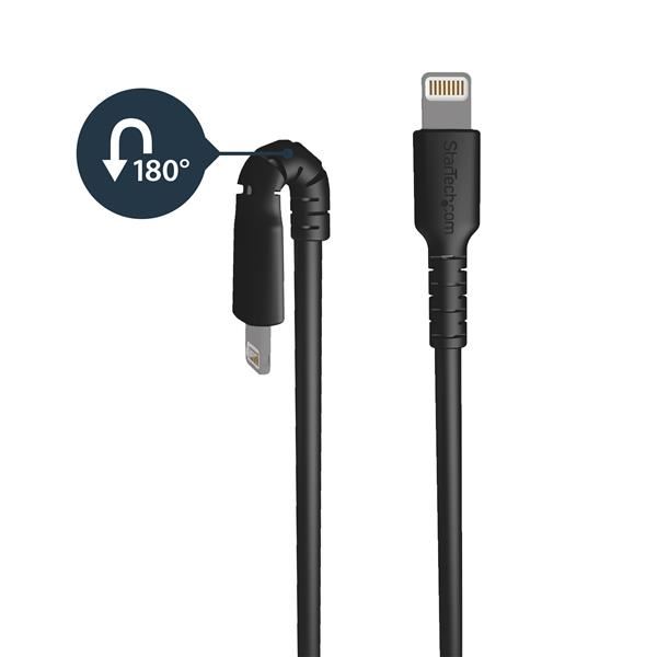 Cavo USB a Lightning Startech 1m MFi Apple - immagine 3