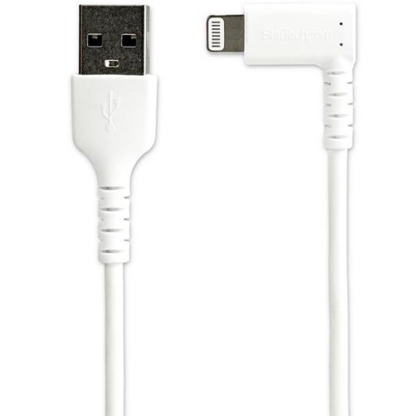 Cavo USB a Lightning Startech Angolare 1m Mfi per iPhone iPad - immagine 4
