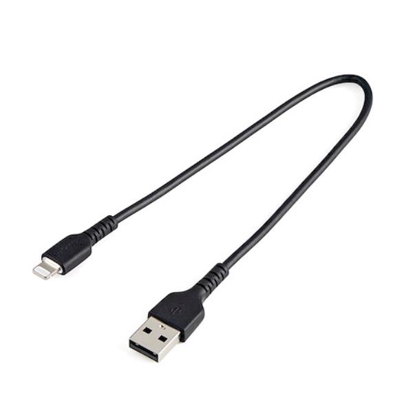 Cavo Lightning Startech USB A in Fibra Aramidica 30 cm Nero - immagine 5