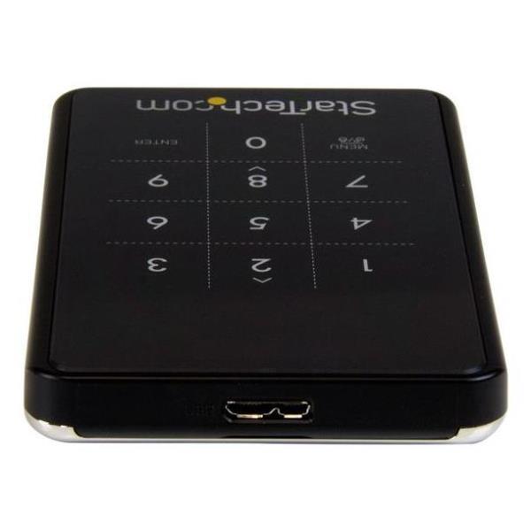 Box HDD SATA USB 3.0 Startech Crittografia Hardware 2.5" - immagine 2