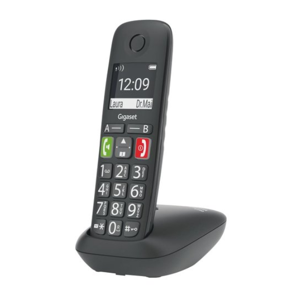 Telefono Cordless Gigaset E290 Nero Vivavoce DECT - immagine 3
