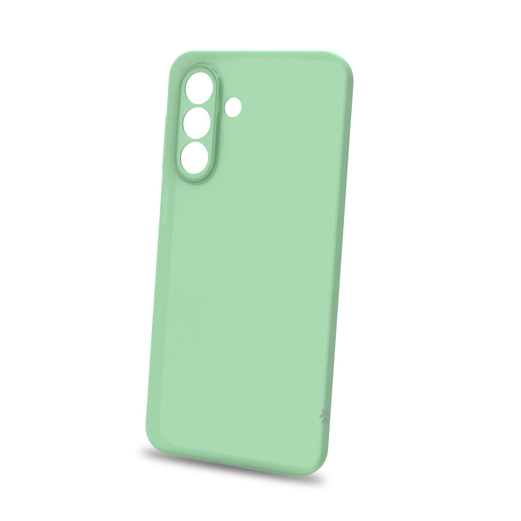 Cover Celly GELSKIN Trasparente Verde per Samsung Galaxy A17 5G/A17 4G - immagine 2