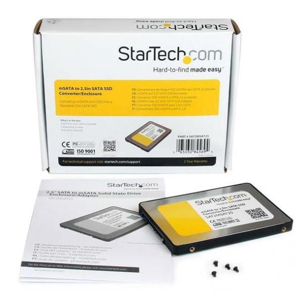Adattatore SATA a mSATA Startech 22 Pin Femmina - immagine 4