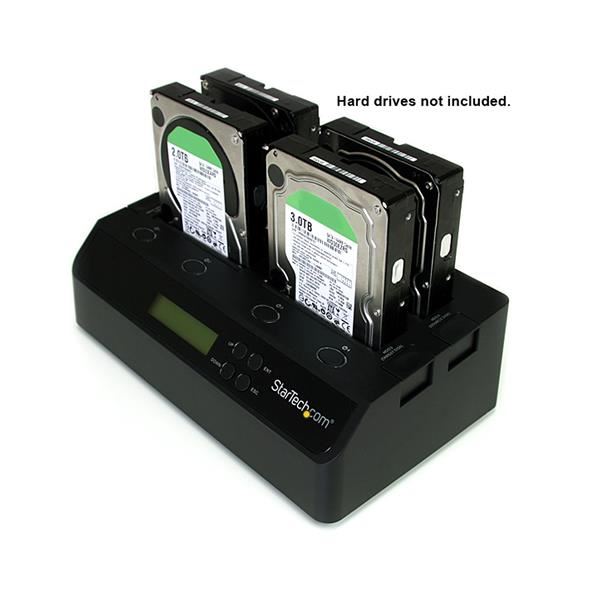 Adattatore Startech Dock HDD 1:3 eSATA USB 3.0 x4 - immagine 3