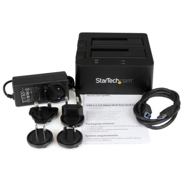 Box Esterno USB 3.1 Startech 2 Bay per Hard Disk - immagine 5