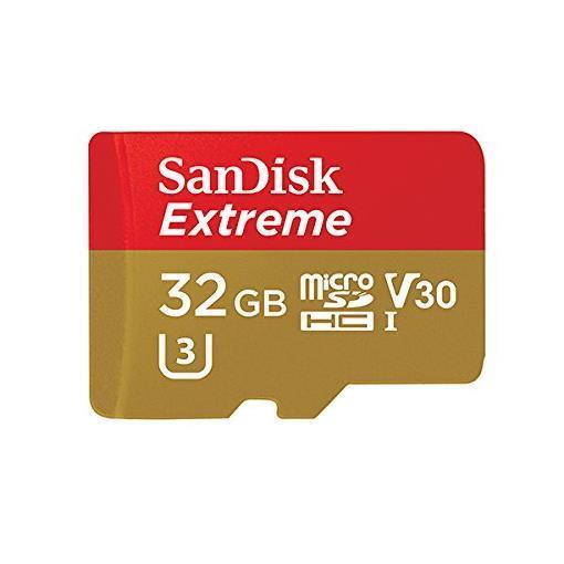 Memory Card Micro SD SanDisk Extreme 32GB 90MB/s Classe 3 - immagine 2