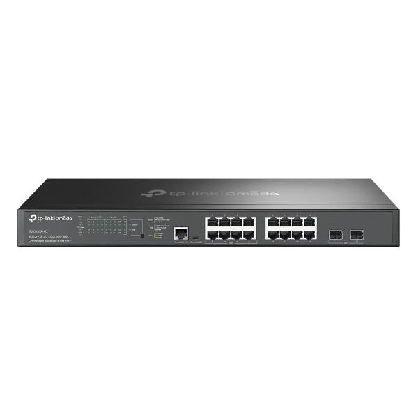 Switch TP-LINK SG3218XP-M2 16 Porte Gigabit 8 PoE Layer 3 - immagine 4