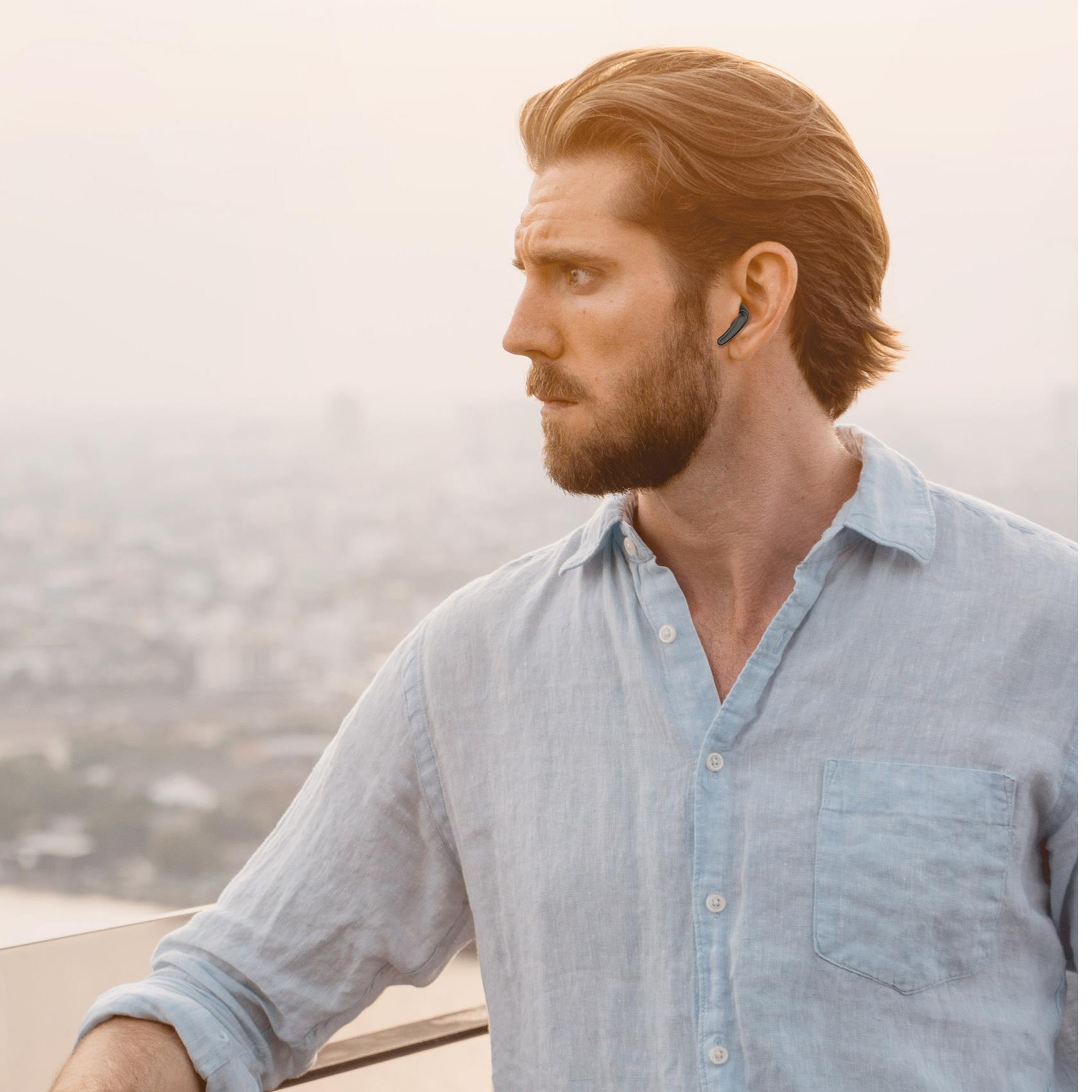 Auricolari True Wireless Celly SHAPE Microfono USB-C Nero - immagine 3