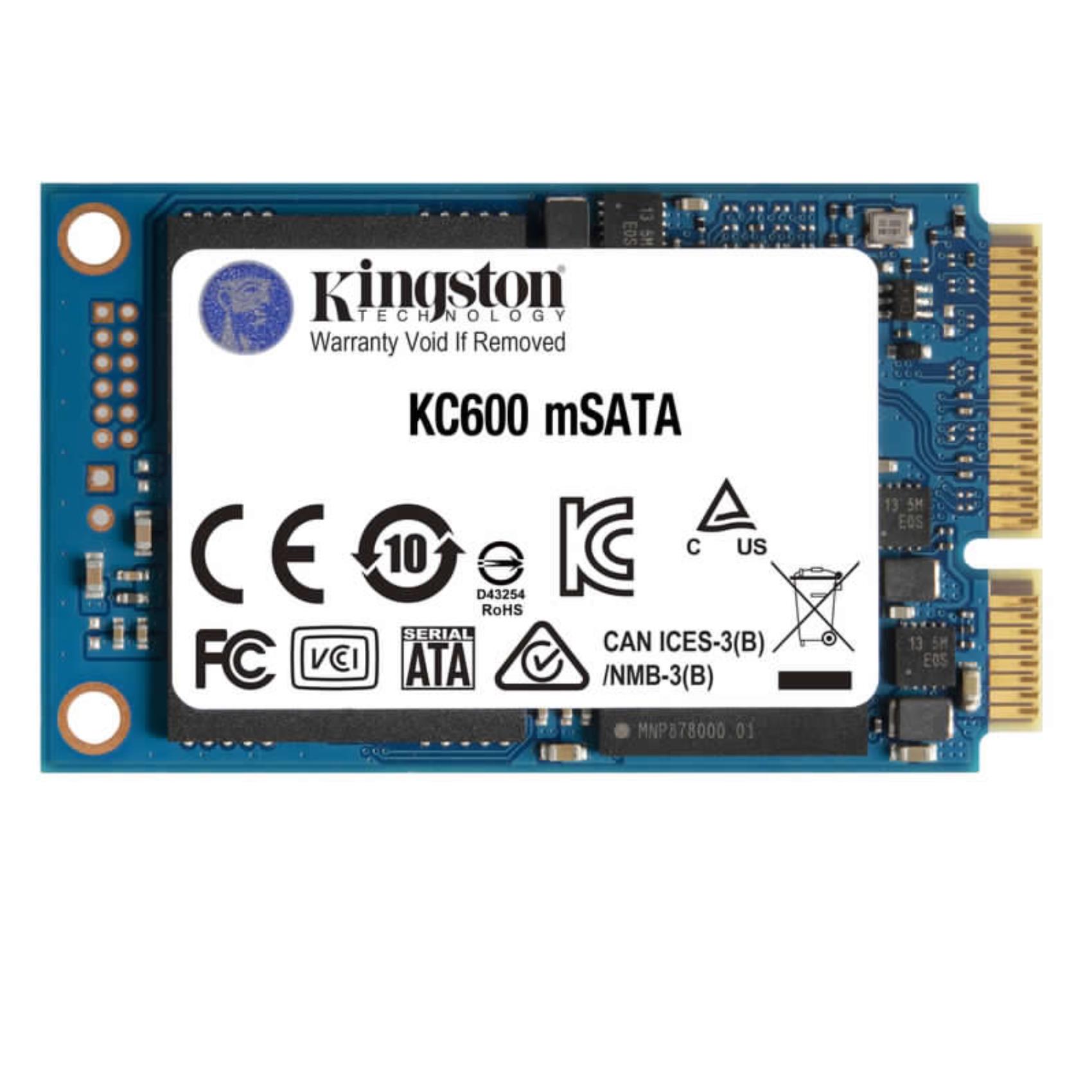 SSD Interno Kingston SKC600MS mSATA 256GB Lettura 550MB/s - immagine 6