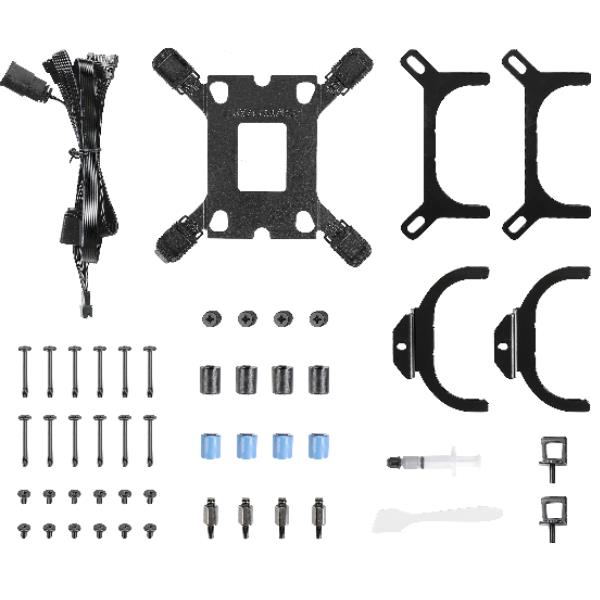 Dissipatore a Liquido Antec SKELETON360ARGB 360mm 3 Ventole RGB - immagine 2
