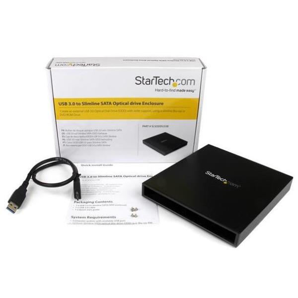 Box Esterno Startech USB 3.0 SATA per Unità Ottiche 5" - immagine 4