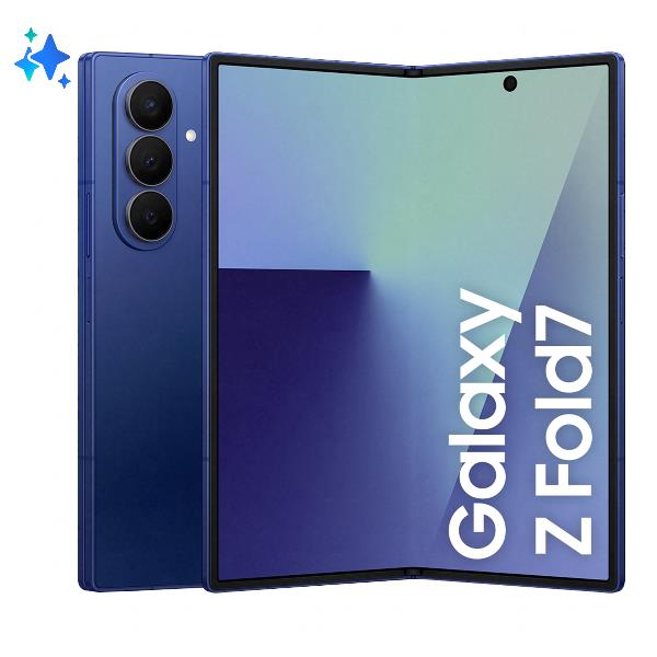 Smartphone Samsung Galaxy Z Fold7 16GB 1TB Blue Shadow 8" Display - immagine 2