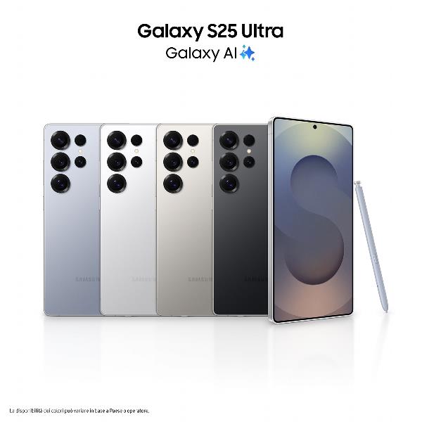 Smartphone Samsung Galaxy S25 Ultra 12+512GB Titanium Gray 6.9" - immagine 3