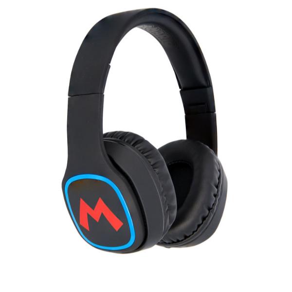 Cuffie Gaming Oceania Trading SUPER MARIO ICON Bluetooth Multicolor - immagine 2