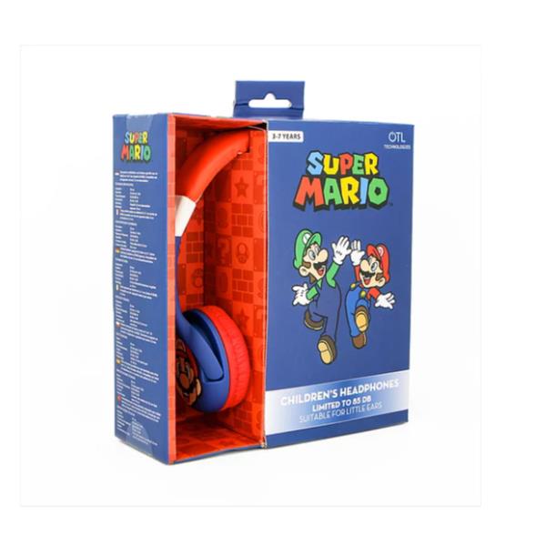 Cuffie per Bambini Oceania Trading Super Mario Multicolore Jack 3.5mm - immagine 2