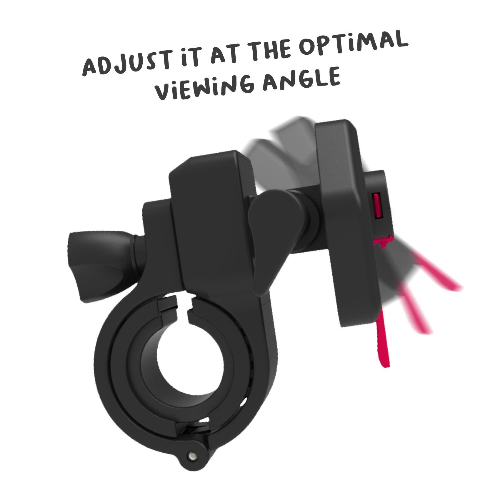 Supporto Bici Celly Snapbike Gancio per Smartphone - immagine 6