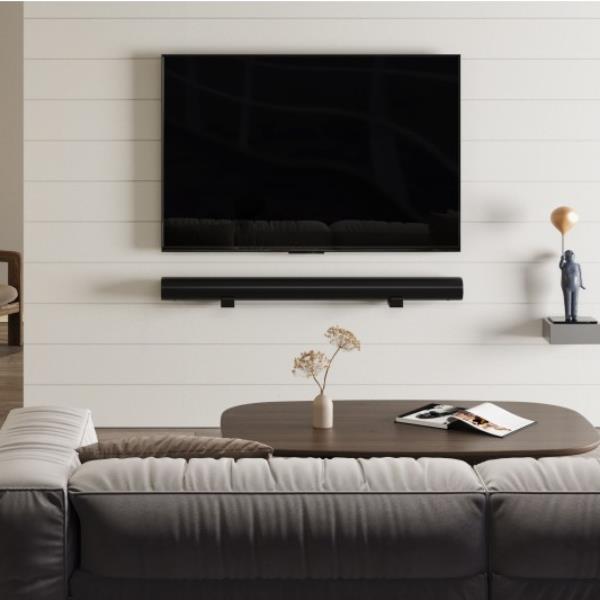 Supporto Diffusori Sopar SBH154 Mensola in Metallo Nero - immagine 4