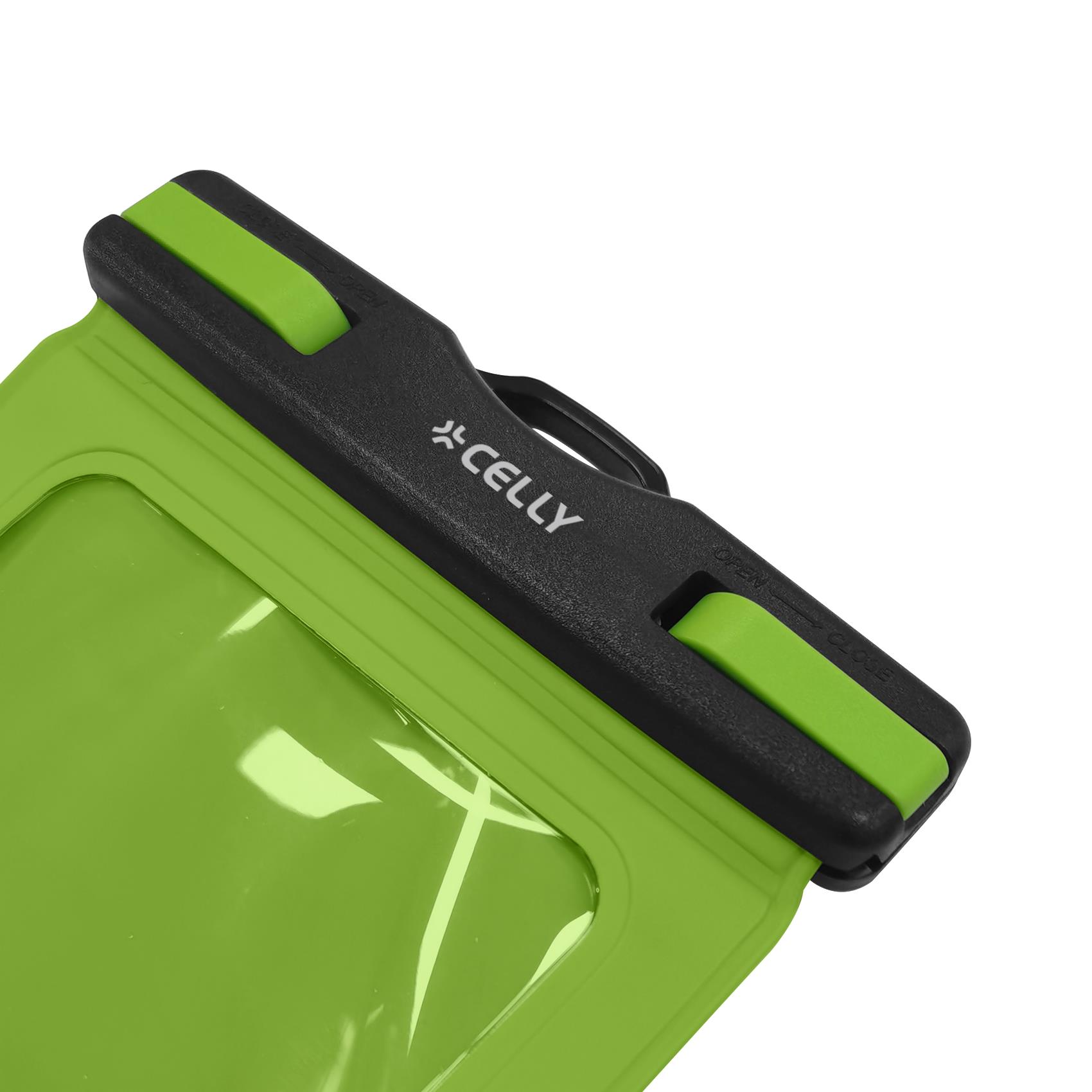 Custodia Impermeabile Celly SPLASHBAG25 IP68 per Smartphone fino a 7" - immagine 4