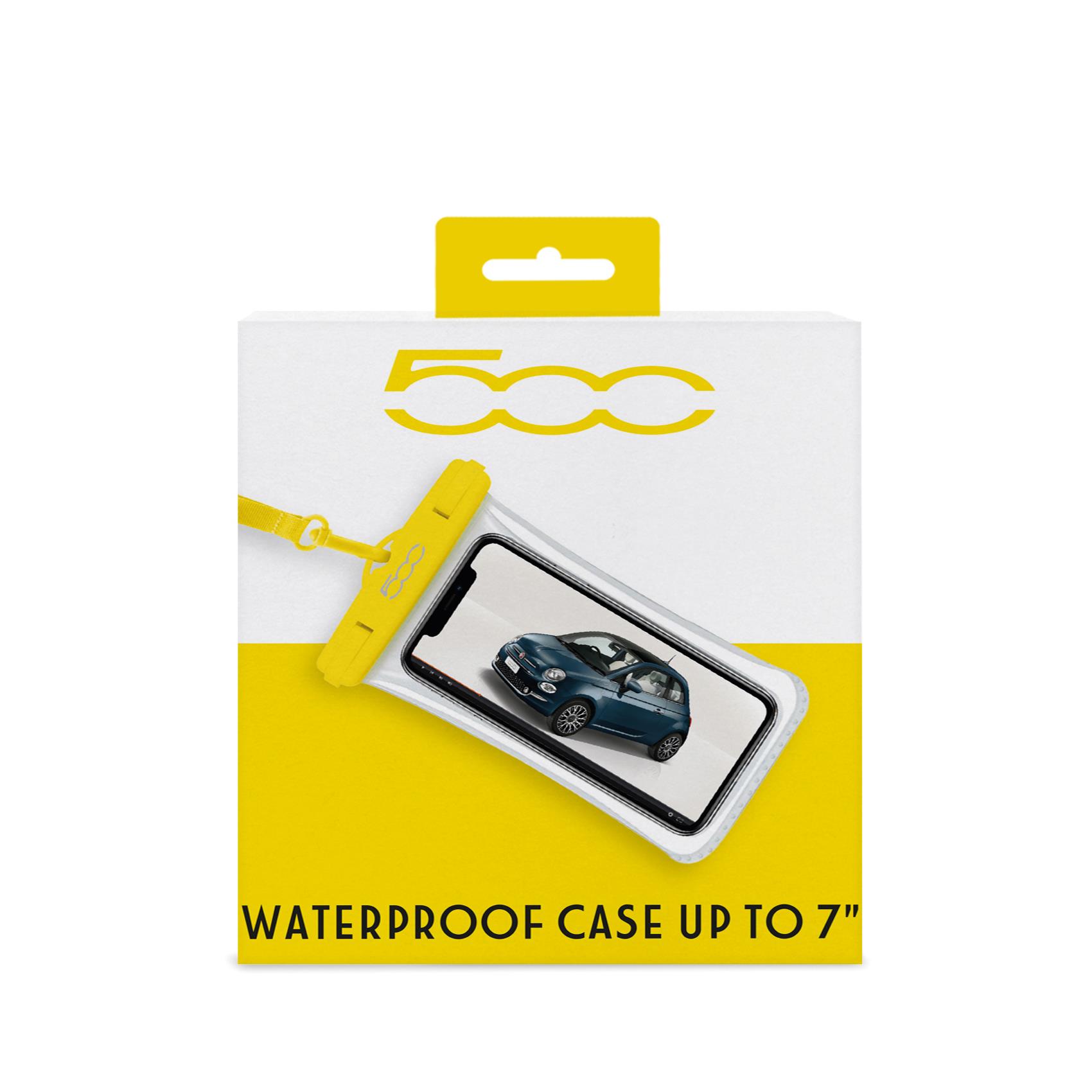 Custodia Impermeabile Celly SplashBag 7" Gialla IPX8 - immagine 4