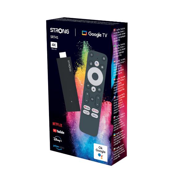 Decoder IPTV Strong Google TV Dongle 4K Chromecast SRT 41 - immagine 3