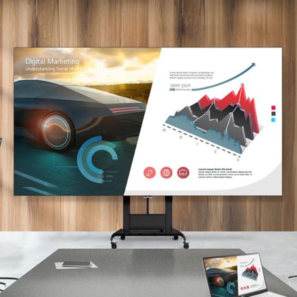 Supporto Monitor LG ST-1362FH Motorizzato con Ruote - immagine 3