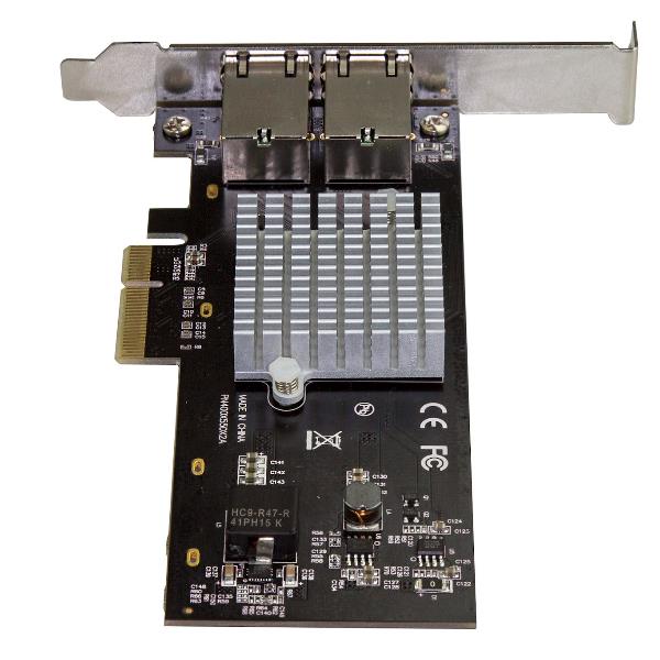 Scheda di Rete PCIe Startech 2 Porte 10GB Ethernet - immagine 2
