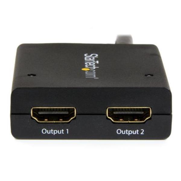 Adattatore Splitter HDMI Startech 4K a 2 Porte Nero - immagine 5