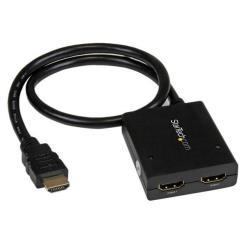 Adattatore Splitter HDMI Startech 4K a 2 Porte Nero - immagine 7