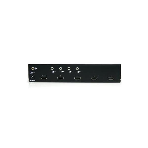 Splitter HDMI Startech 4 Porte Amplificatore Nero - immagine 4