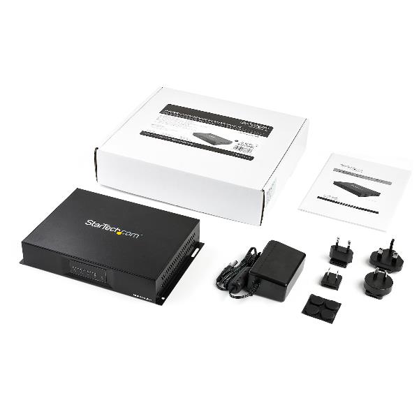 Splitter Video Wall Startech Controller 2x2 4K Nero Metallo - immagine 4