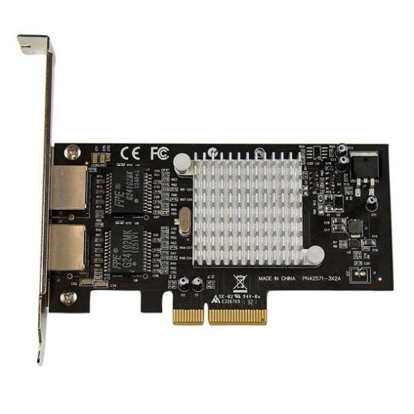 Scheda di Rete Startech PCIe a 2 Porte Gigabit RJ45 - immagine 3