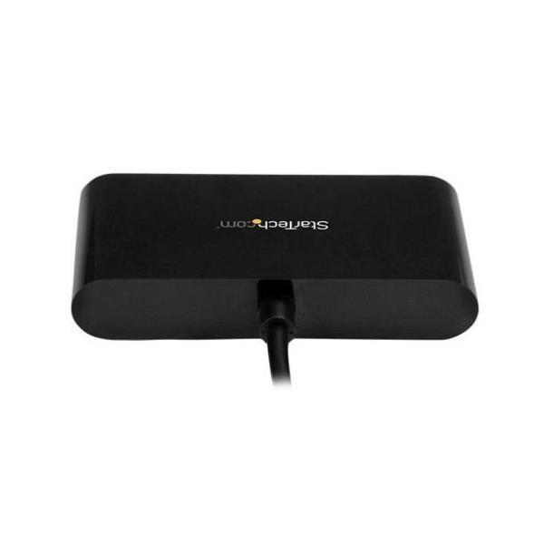 Hub USB Startech 4 Porte USB-C a USB-A 2.0 Nero - immagine 2