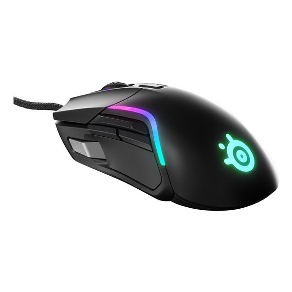 Mouse Gaming Steelseries Rival 5 USB Nero Ergonomico - immagine 4