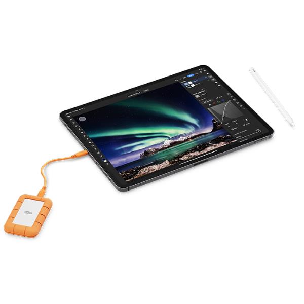 SSD Esterno Seagate LaCie Rugged Mini 1TB USB-C 2000MB/s - immagine 5