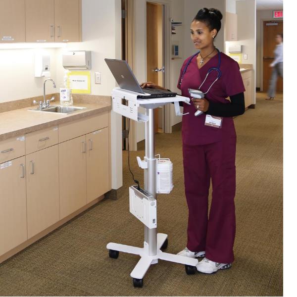 Carrello Mobile per Monitor Ergotron StyleView SV10 fino a 17" 4.5kg - immagine 5