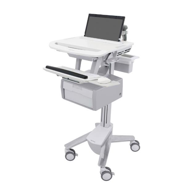 Carrello per Monitor Ergotron StyleView con Cassetto Alto - immagine 3