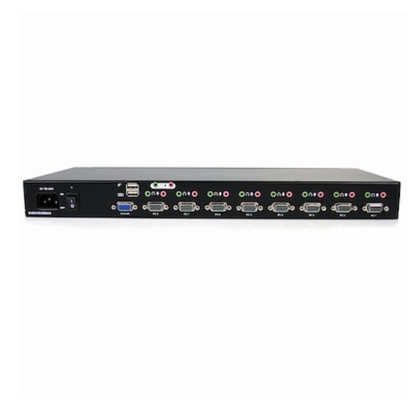 Switch KVM Startech 8 Porte VGA USB Audio Rack - immagine 2