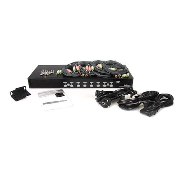 Switch KVM Startech 8 Porte VGA USB Audio Rack - immagine 3