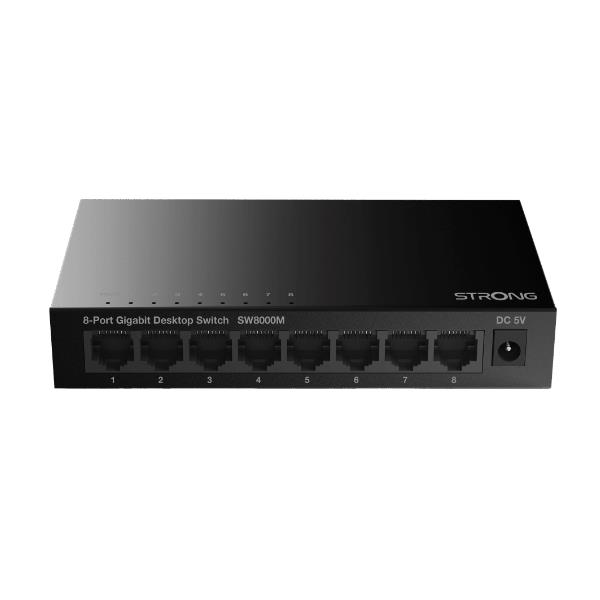 Switch Strong 8 Porte Gigabit Desktop Metal - immagine 2