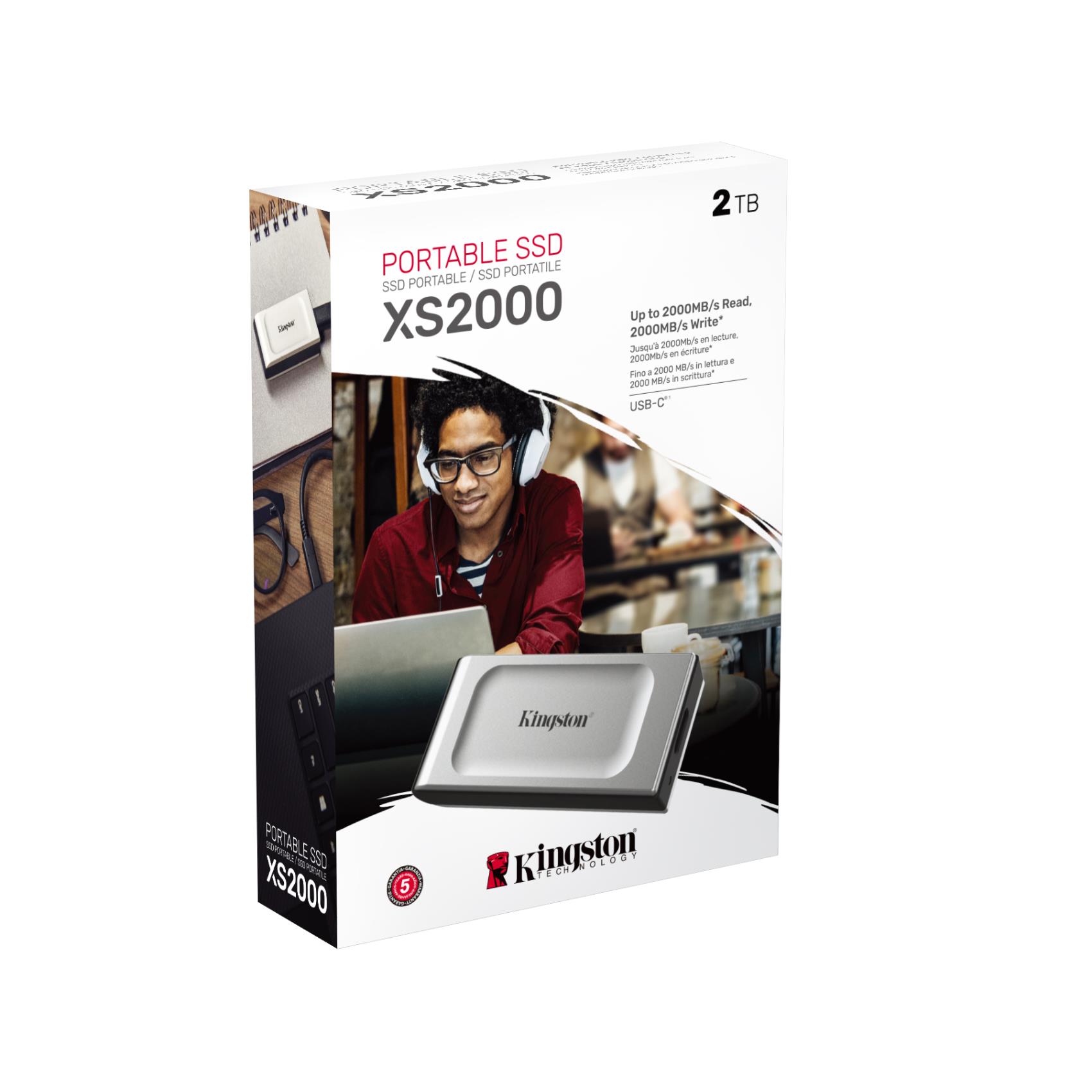 SSD Esterno Kingston SXS2000 2TB USB-C 2000MB/s - immagine 5