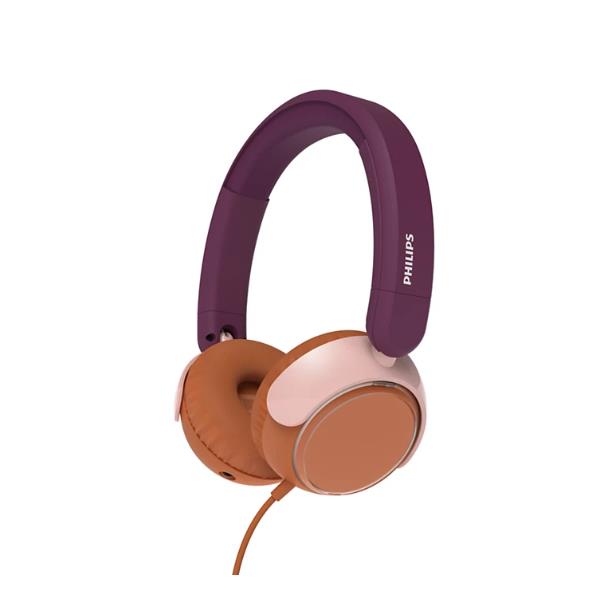 Cuffie Philips On Ear per Bambini Viola/Magenta con Microfono e Controllo Chiamate - immagine 8