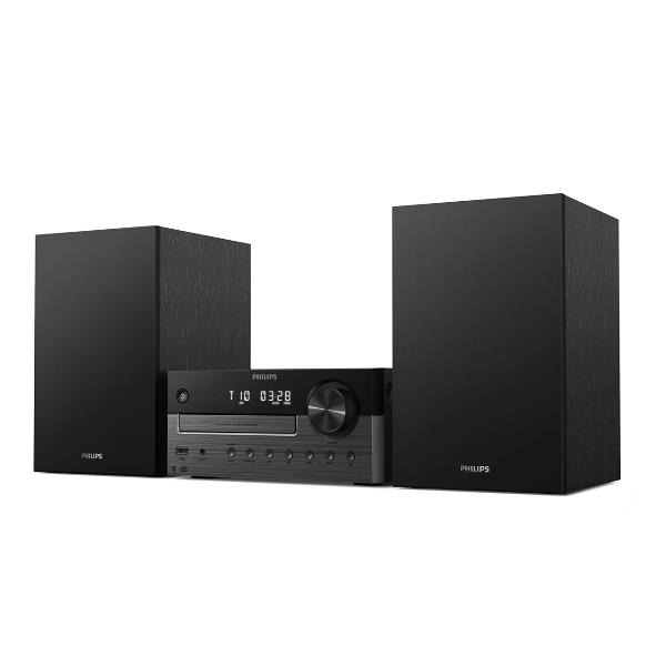 Micro Hi-Fi Philips 80W DAB+ FM CD USB Bluetooth Grigio - immagine 6