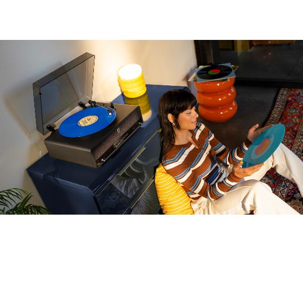 Giradischi Philips Stevie Bluetooth Nero - immagine 8