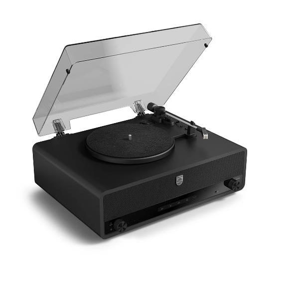 Giradischi Philips Stevie Bluetooth Nero - immagine 12