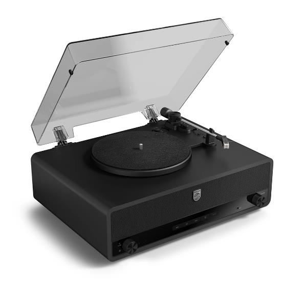 Giradischi Philips Stevie Bluetooth Nero - immagine 22