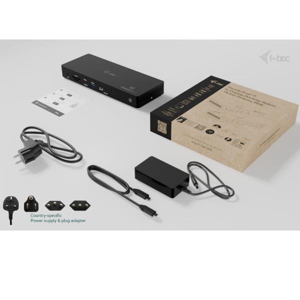 Docking Station I-Tec Thunderbolt 4 3 Display PD 96W con Alimentatore - immagine 8