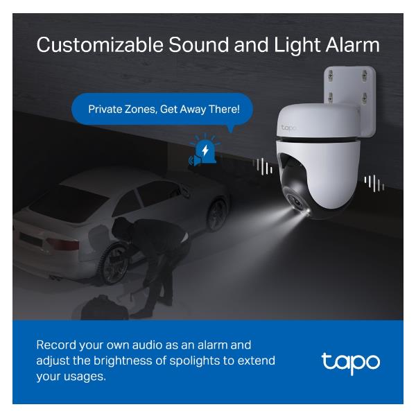 Telecamera IP Esterna TP-LINK TC41 Dome Wi-Fi con Sensore Movimento - immagine 2