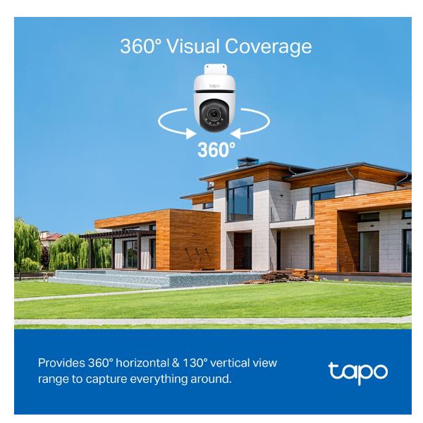 Telecamera IP Esterna TP-LINK TC41 Dome Wi-Fi con Sensore Movimento - immagine 3